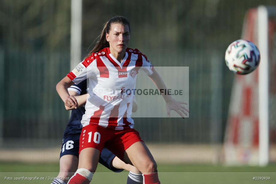 Medina Desic, Soccergirl Sportpark, Würzburg, 31.03.2021, DFB, sport, action, Fussball, Deutschland, März 2021, Saison 2020/2021, SGA, FWK, Frauen, Süd, 2. Frauen-Bundesliga, SG 99 Andernach, FC Würzburger Kickers - Bild-ID: 2290939