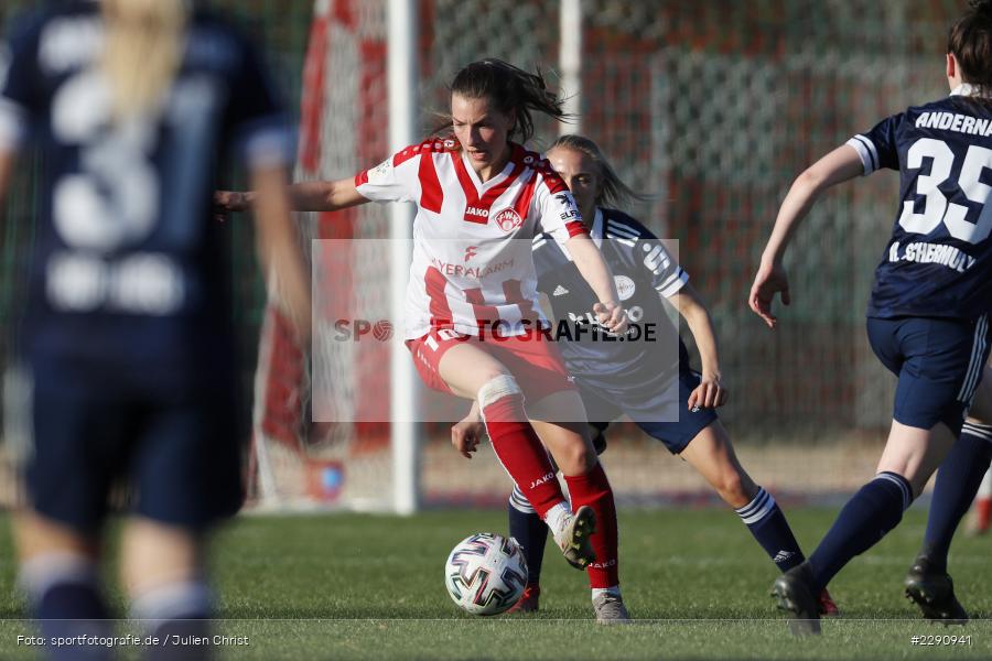 Medina Desic, Soccergirl Sportpark, Würzburg, 31.03.2021, DFB, sport, action, Fussball, Deutschland, März 2021, Saison 2020/2021, SGA, FWK, Frauen, Süd, 2. Frauen-Bundesliga, SG 99 Andernach, FC Würzburger Kickers - Bild-ID: 2290941