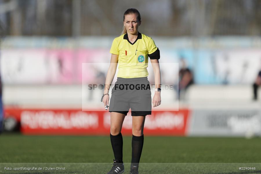 Schiedsrichter, Julia Boike, Soccergirl Sportpark, Würzburg, 31.03.2021, DFB, sport, action, Fussball, Deutschland, März 2021, Saison 2020/2021, SGA, FWK, Frauen, Süd, 2. Frauen-Bundesliga, SG 99 Andernach, FC Würzburger Kickers - Bild-ID: 2290948