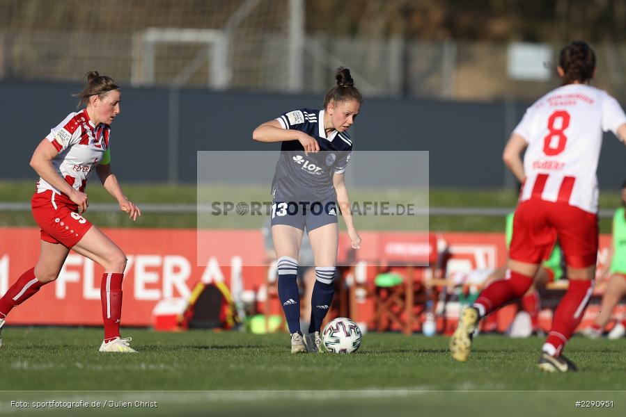 Laura Weinel, Soccergirl Sportpark, Würzburg, 31.03.2021, DFB, sport, action, Fussball, Deutschland, März 2021, Saison 2020/2021, SGA, FWK, Frauen, Süd, 2. Frauen-Bundesliga, SG 99 Andernach, FC Würzburger Kickers - Bild-ID: 2290951