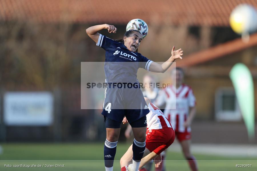 Besarta Hisenaj, Soccergirl Sportpark, Würzburg, 31.03.2021, DFB, sport, action, Fussball, Deutschland, März 2021, Saison 2020/2021, SGA, FWK, Frauen, Süd, 2. Frauen-Bundesliga, SG 99 Andernach, FC Würzburger Kickers - Bild-ID: 2290957
