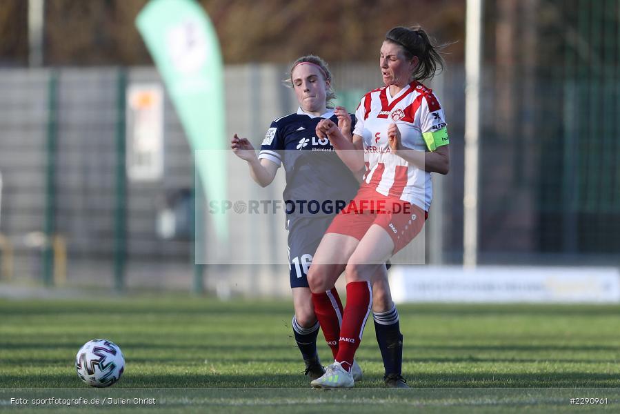 Luisa Scheidel, Karla Engels, Soccergirl Sportpark, Würzburg, 31.03.2021, DFB, sport, action, Fussball, Deutschland, März 2021, Saison 2020/2021, SGA, FWK, Frauen, Süd, 2. Frauen-Bundesliga, SG 99 Andernach, FC Würzburger Kickers - Bild-ID: 2290961 Luisa Scheidel, Karla Engels, Soccergirl Sportpark, Würzburg, 31.03.2021, DFB, sport, action, Fussball, Deutschland, März 2021, Saison 2020/2021, SGA, FWK, Frauen, Süd, 2. Frauen-Bundesliga, SG 99 Andernach, FC Würzburger Kickers - Bild-ID: 2290961