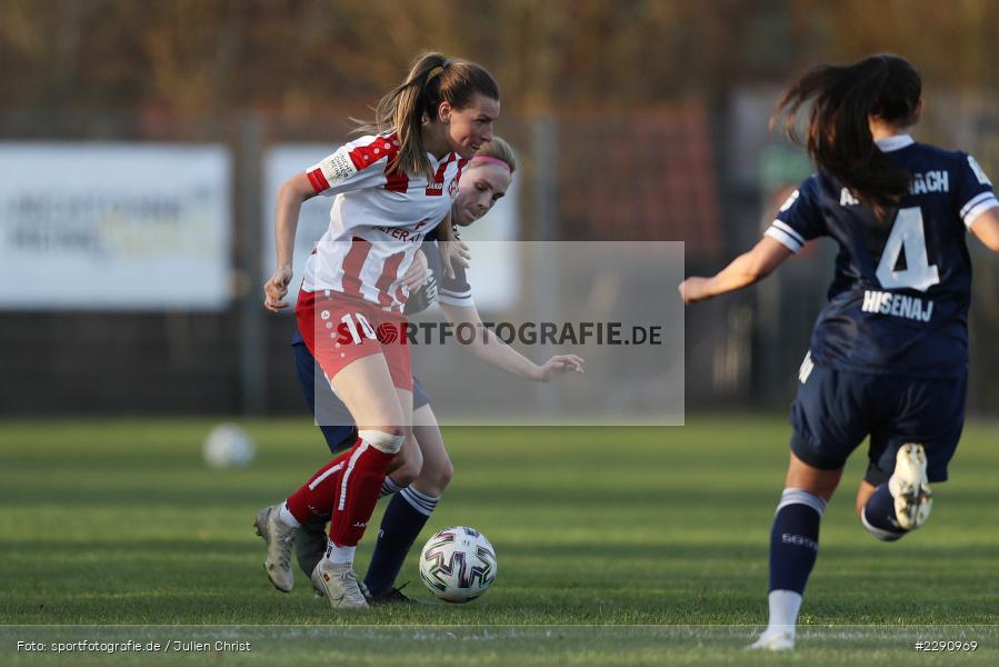 Karla Engels, Medina Desic, Soccergirl Sportpark, Würzburg, 31.03.2021, DFB, sport, action, Fussball, Deutschland, März 2021, Saison 2020/2021, SGA, FWK, Frauen, Süd, 2. Frauen-Bundesliga, SG 99 Andernach, FC Würzburger Kickers - Bild-ID: 2290969