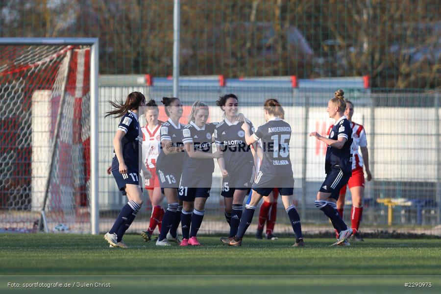 Torjubel, Tor, Kathrin Schermuly, Soccergirl Sportpark, Würzburg, 31.03.2021, DFB, sport, action, Fussball, Deutschland, März 2021, Saison 2020/2021, SGA, FWK, Frauen, Süd, 2. Frauen-Bundesliga, SG 99 Andernach, FC Würzburger Kickers - Bild-ID: 2290973 Torjubel, Tor, Kathrin Schermuly, Soccergirl Sportpark, Würzburg, 31.03.2021, DFB, sport, action, Fussball, Deutschland, März 2021, Saison 2020/2021, SGA, FWK, Frauen, Süd, 2. Frauen-Bundesliga, SG 99 Andernach, FC Würzburger Kickers - Bild-ID: 2290973