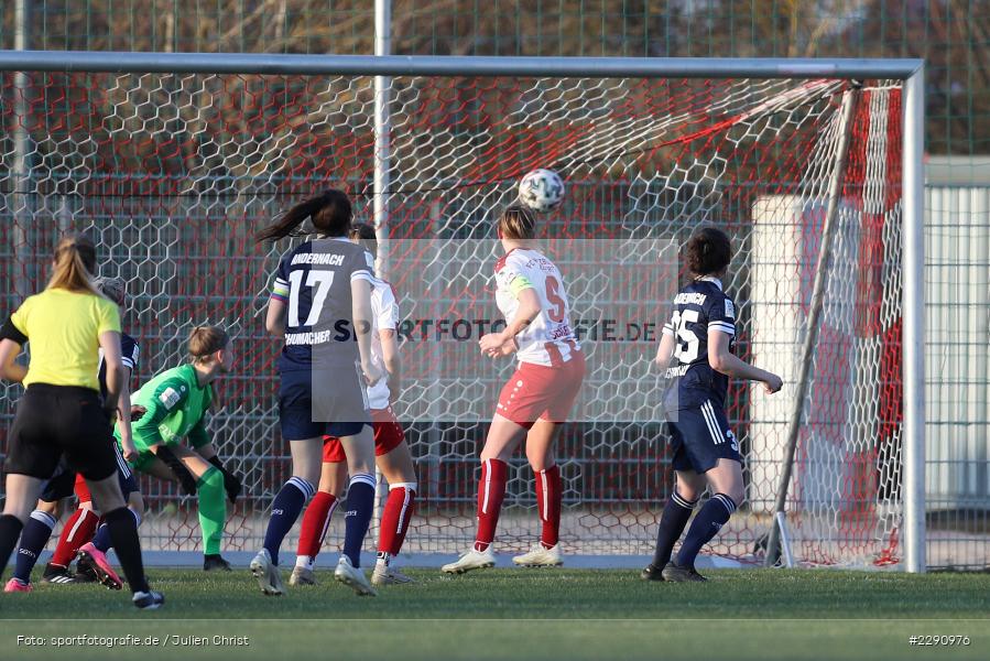 Tor, Kathrin Schermuly, Soccergirl Sportpark, Würzburg, 31.03.2021, DFB, sport, action, Fussball, Deutschland, März 2021, Saison 2020/2021, SGA, FWK, Frauen, Süd, 2. Frauen-Bundesliga, SG 99 Andernach, FC Würzburger Kickers - Bild-ID: 2290976