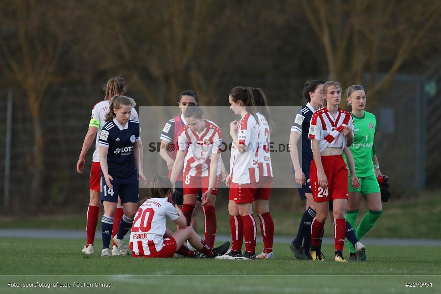 enttäuscht, Nicole Kreußer, Soccergirl Sportpark, Würzburg, 31.03.2021, DFB, sport, action, Fussball, Deutschland, März 2021, Saison 2020/2021, SGA, FWK, Frauen, Süd, 2. Frauen-Bundesliga, SG 99 Andernach, FC Würzburger Kickers - Bild-ID: 2290991 enttäuscht, Nicole Kreußer, Soccergirl Sportpark, Würzburg, 31.03.2021, DFB, sport, action, Fussball, Deutschland, März 2021, Saison 2020/2021, SGA, FWK, Frauen, Süd, 2. Frauen-Bundesliga, SG 99 Andernach, FC Würzburger Kickers - Bild-ID: 2290991