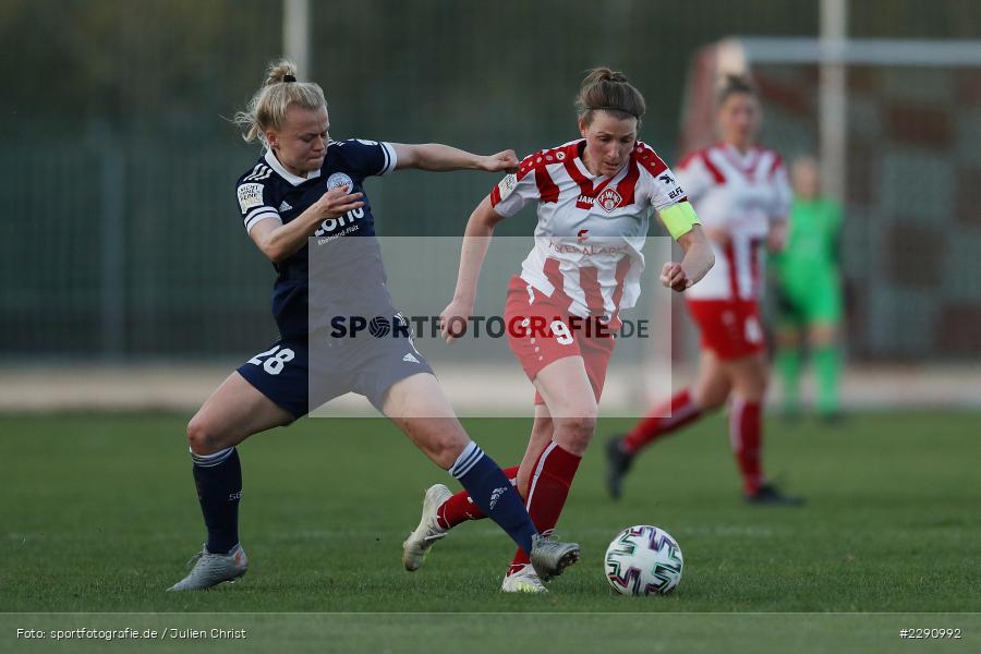 Luisa Scheidel, Alina Wagner, Soccergirl Sportpark, Würzburg, 31.03.2021, DFB, sport, action, Fussball, Deutschland, März 2021, Saison 2020/2021, SGA, FWK, Frauen, Süd, 2. Frauen-Bundesliga, SG 99 Andernach, FC Würzburger Kickers - Bild-ID: 2290992 Luisa Scheidel, Alina Wagner, Soccergirl Sportpark, Würzburg, 31.03.2021, DFB, sport, action, Fussball, Deutschland, März 2021, Saison 2020/2021, SGA, FWK, Frauen, Süd, 2. Frauen-Bundesliga, SG 99 Andernach, FC Würzburger Kickers - Bild-ID: 2290992