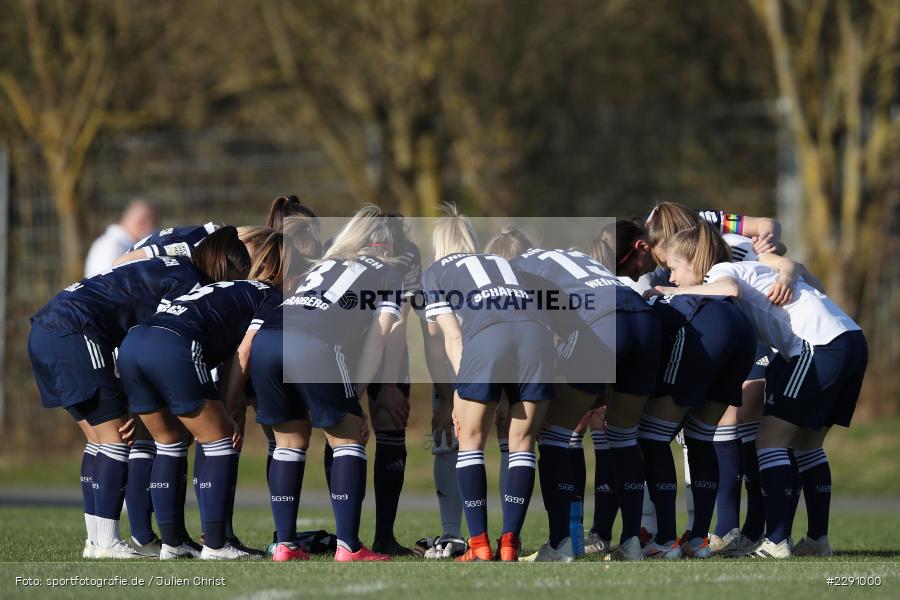 Mannschaftskreis, Soccergirl Sportpark, Würzburg, 31.03.2021, DFB, sport, action, Fussball, Deutschland, März 2021, Saison 2020/2021, SGA, FWK, Frauen, Süd, 2. Frauen-Bundesliga, SG 99 Andernach, FC Würzburger Kickers - Bild-ID: 2291000 Mannschaftskreis, Soccergirl Sportpark, Würzburg, 31.03.2021, DFB, sport, action, Fussball, Deutschland, März 2021, Saison 2020/2021, SGA, FWK, Frauen, Süd, 2. Frauen-Bundesliga, SG 99 Andernach, FC Würzburger Kickers - Bild-ID: 2291000