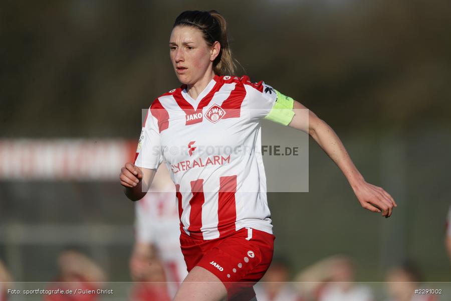 Luisa Scheidel, Soccergirl Sportpark, Würzburg, 31.03.2021, DFB, sport, action, Fussball, Deutschland, März 2021, Saison 2020/2021, SGA, FWK, Frauen, Süd, 2. Frauen-Bundesliga, SG 99 Andernach, FC Würzburger Kickers - Bild-ID: 2291002