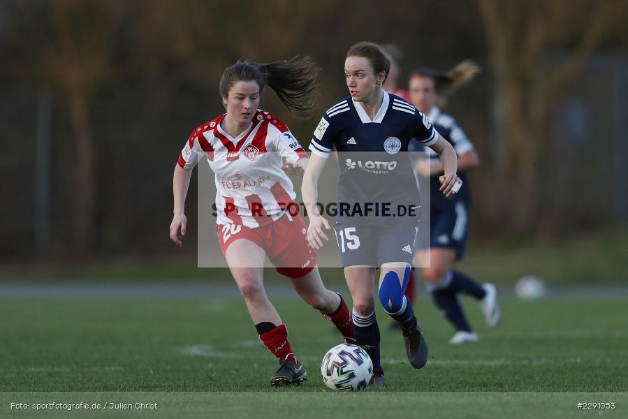 Nicole Kreußer, Vanessa Zilligen, Soccergirl Sportpark, Würzburg, 31.03.2021, DFB, sport, action, Fussball, Deutschland, März 2021, Saison 2020/2021, SGA, FWK, Frauen, Süd, 2. Frauen-Bundesliga, SG 99 Andernach, FC Würzburger Kickers - Bild-ID: 2291053 Nicole Kreußer, Vanessa Zilligen, Soccergirl Sportpark, Würzburg, 31.03.2021, DFB, sport, action, Fussball, Deutschland, März 2021, Saison 2020/2021, SGA, FWK, Frauen, Süd, 2. Frauen-Bundesliga, SG 99 Andernach, FC Würzburger Kickers - Bild-ID: 2291053