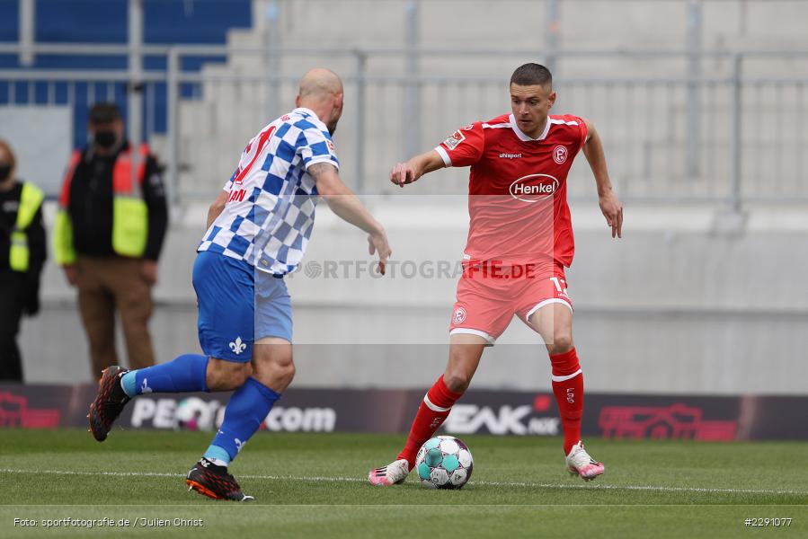 Patrick Herrmann, Kristoffer Peterson, Merck-Stadion, Darmstadt, 04.04.2021, DFL, sport, action, Fussball, Deutschland, April 2021, Saison 2020/2021, F95, SVD, Bundesliga, 2. Bundesliga, Fortuna Düsseldorf, SV Darmstadt 98 - Bild-ID: 2291077 Patrick Herrmann, Kristoffer Peterson, Merck-Stadion, Darmstadt, 04.04.2021, DFL, sport, action, Fussball, Deutschland, April 2021, Saison 2020/2021, F95, SVD, Bundesliga, 2. Bundesliga, Fortuna Düsseldorf, SV Darmstadt 98 - Bild-ID: 2291077