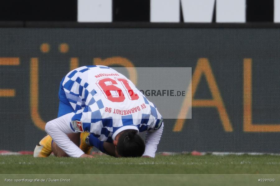 Emotionen, Tor, Torjubel, Serdar Dursun, Merck-Stadion, Darmstadt, 04.04.2021, DFL, sport, action, Fussball, Deutschland, April 2021, Saison 2020/2021, F95, SVD, Bundesliga, 2. Bundesliga, Fortuna Düsseldorf, SV Darmstadt 98 - Bild-ID: 2291100 Emotionen, Tor, Torjubel, Serdar Dursun, Merck-Stadion, Darmstadt, 04.04.2021, DFL, sport, action, Fussball, Deutschland, April 2021, Saison 2020/2021, F95, SVD, Bundesliga, 2. Bundesliga, Fortuna Düsseldorf, SV Darmstadt 98 - Bild-ID: 2291100