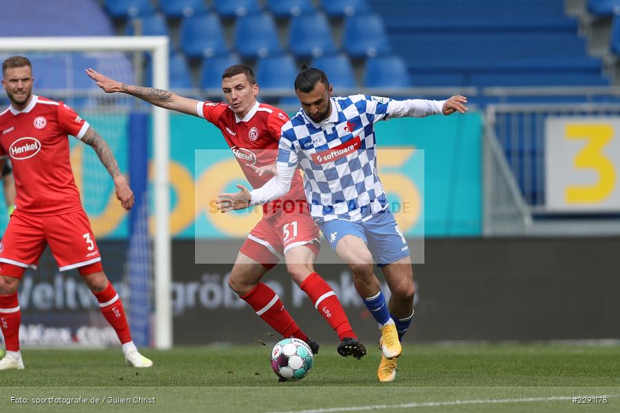 Serdar Dursun, Marcel Sobottka, Merck-Stadion, Darmstadt, 04.04.2021, DFL, sport, action, Fussball, Deutschland, April 2021, Saison 2020/2021, F95, SVD, Bundesliga, 2. Bundesliga, Fortuna Düsseldorf, SV Darmstadt 98 - Bild-ID: 2291178 Serdar Dursun, Marcel Sobottka, Merck-Stadion, Darmstadt, 04.04.2021, DFL, sport, action, Fussball, Deutschland, April 2021, Saison 2020/2021, F95, SVD, Bundesliga, 2. Bundesliga, Fortuna Düsseldorf, SV Darmstadt 98 - Bild-ID: 2291178
