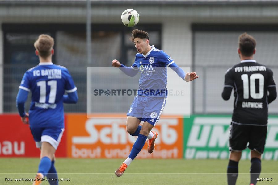 Lukas Mazagg, Main-Echo Arena, Alzenau, 06.04.2021, DFB, sport, action, Fussball, Deutschland, April 2021, Saison 2020/2021, FSV, FCB, 4. Liga, Regionalliga, Regionalliga Südwest, FSV Frankfurt, FC Bayern Alzenau - Bild-ID: 2291215