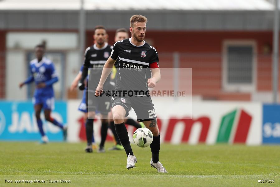 Dominik Nothnagel, Main-Echo Arena, Alzenau, 06.04.2021, DFB, sport, action, Fussball, Deutschland, April 2021, Saison 2020/2021, FSV, FCB, 4. Liga, Regionalliga, Regionalliga Südwest, FSV Frankfurt, FC Bayern Alzenau - Bild-ID: 2291229