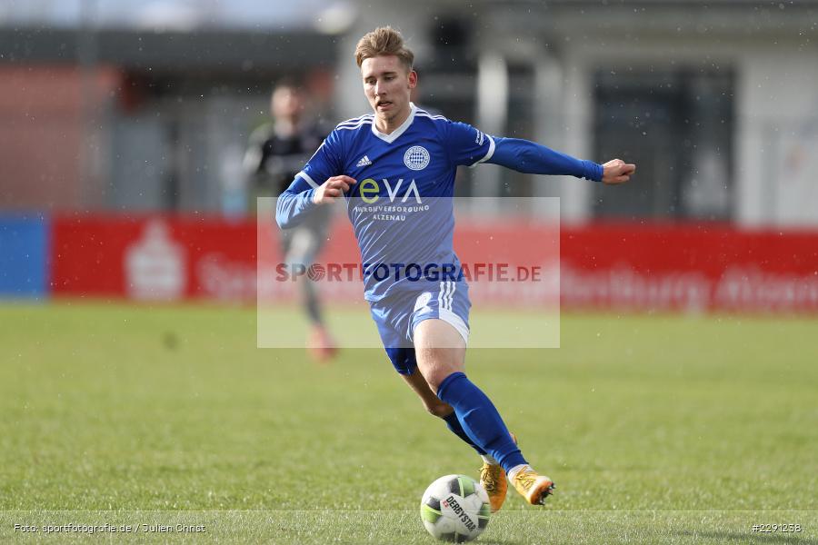 Maximilian Brauburger, Main-Echo Arena, Alzenau, 06.04.2021, DFB, sport, action, Fussball, Deutschland, April 2021, Saison 2020/2021, FSV, FCB, 4. Liga, Regionalliga, Regionalliga Südwest, FSV Frankfurt, FC Bayern Alzenau - Bild-ID: 2291238