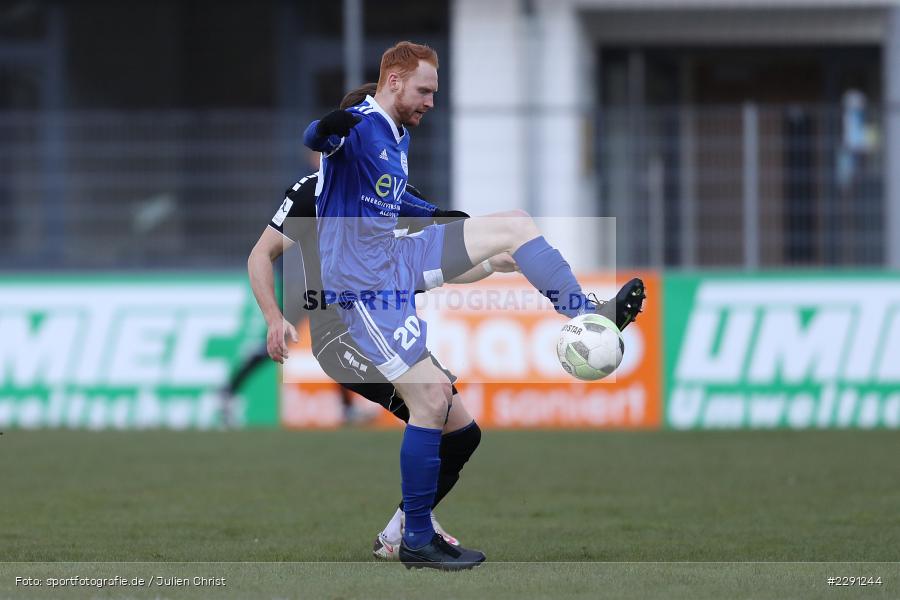 Nils Fischer, Main-Echo Arena, Alzenau, 06.04.2021, DFB, sport, action, Fussball, Deutschland, April 2021, Saison 2020/2021, FSV, FCB, 4. Liga, Regionalliga, Regionalliga Südwest, FSV Frankfurt, FC Bayern Alzenau - Bild-ID: 2291244