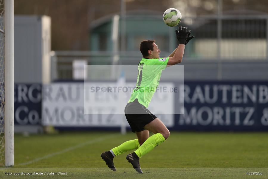 Tor, Sandro Kerber, Main-Echo Arena, Alzenau, 06.04.2021, DFB, sport, action, Fussball, Deutschland, April 2021, Saison 2020/2021, FSV, FCB, 4. Liga, Regionalliga, Regionalliga Südwest, FSV Frankfurt, FC Bayern Alzenau - Bild-ID: 2291256