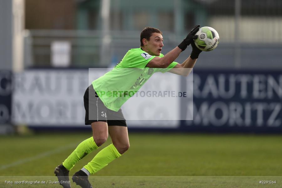 Sandro Kerber, Main-Echo Arena, Alzenau, 06.04.2021, DFB, sport, action, Fussball, Deutschland, April 2021, Saison 2020/2021, FSV, FCB, 4. Liga, Regionalliga, Regionalliga Südwest, FSV Frankfurt, FC Bayern Alzenau - Bild-ID: 2291264