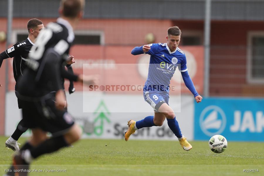 Michael Martin, Main-Echo Arena, Alzenau, 06.04.2021, DFB, sport, action, Fussball, Deutschland, April 2021, Saison 2020/2021, FSV, FCB, 4. Liga, Regionalliga, Regionalliga Südwest, FSV Frankfurt, FC Bayern Alzenau - Bild-ID: 2291274