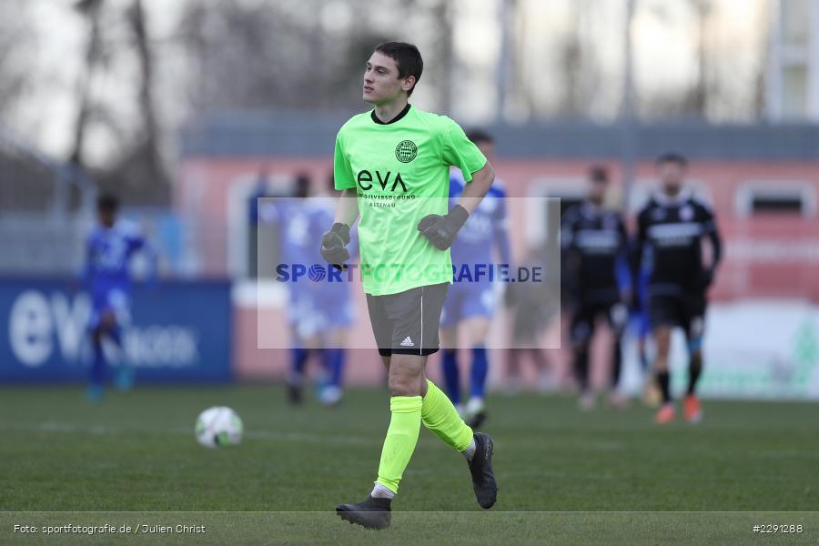 Sandro Kerber, Main-Echo Arena, Alzenau, 06.04.2021, DFB, sport, action, Fussball, Deutschland, April 2021, Saison 2020/2021, FSV, FCB, 4. Liga, Regionalliga, Regionalliga Südwest, FSV Frankfurt, FC Bayern Alzenau - Bild-ID: 2291288