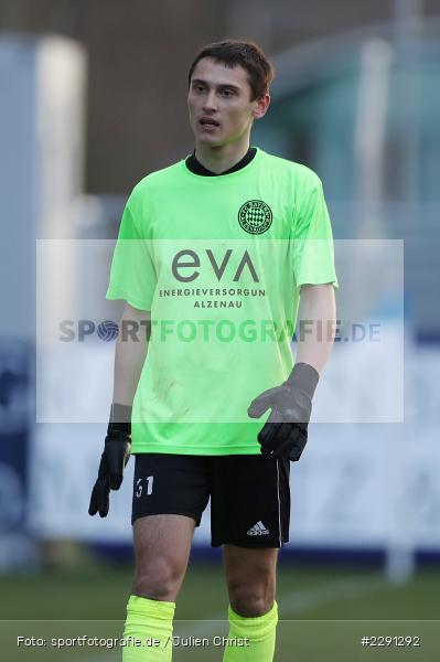 Sandro Kerber, Main-Echo Arena, Alzenau, 06.04.2021, DFB, sport, action, Fussball, Deutschland, April 2021, Saison 2020/2021, FSV, FCB, 4. Liga, Regionalliga, Regionalliga Südwest, FSV Frankfurt, FC Bayern Alzenau - Bild-ID: 2291292