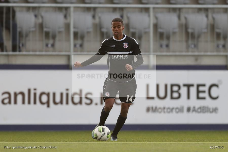 Andu Yobel Kelati, Main-Echo Arena, Alzenau, 06.04.2021, DFB, sport, action, Fussball, Deutschland, April 2021, Saison 2020/2021, FSV, FCB, 4. Liga, Regionalliga, Regionalliga Südwest, FSV Frankfurt, FC Bayern Alzenau - Bild-ID: 2291305