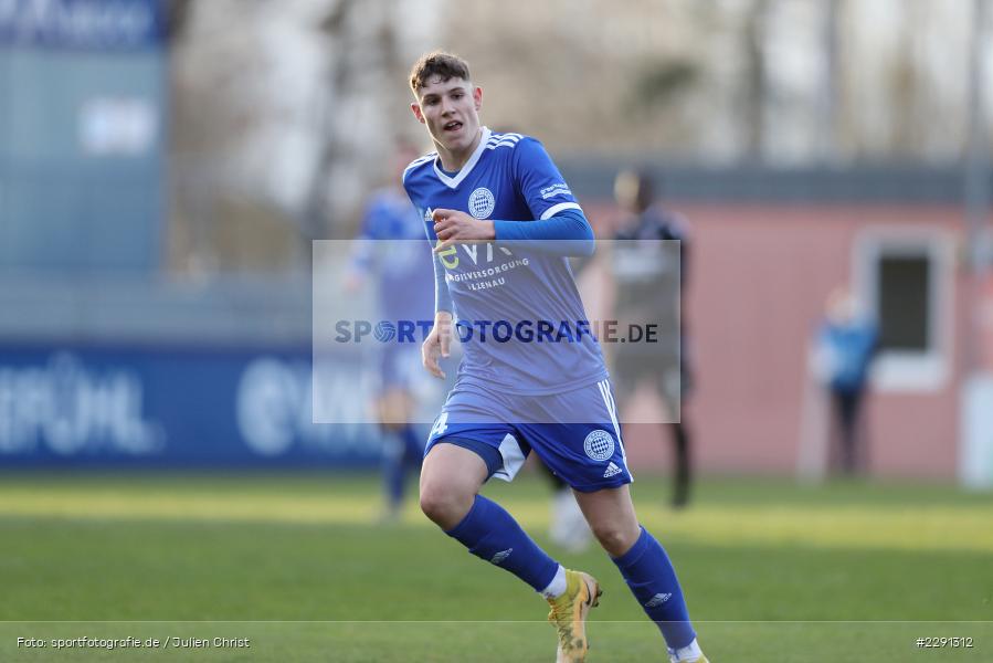 Lukas Fecher, Main-Echo Arena, Alzenau, 06.04.2021, DFB, sport, action, Fussball, Deutschland, April 2021, Saison 2020/2021, FSV, FCB, 4. Liga, Regionalliga, Regionalliga Südwest, FSV Frankfurt, FC Bayern Alzenau - Bild-ID: 2291312