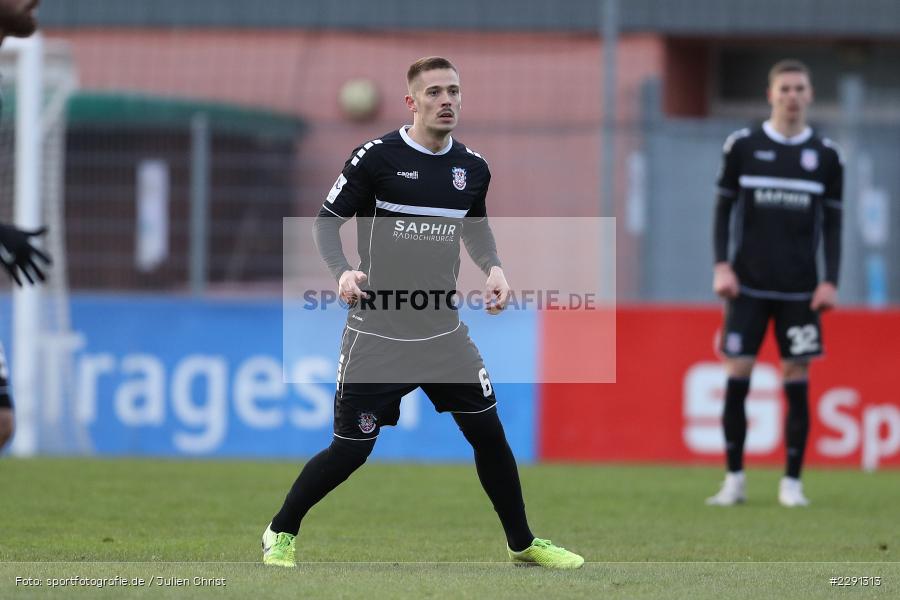 Fabian-Herbert Burdenski, Main-Echo Arena, Alzenau, 06.04.2021, DFB, sport, action, Fussball, Deutschland, April 2021, Saison 2020/2021, FSV, FCB, 4. Liga, Regionalliga, Regionalliga Südwest, FSV Frankfurt, FC Bayern Alzenau - Bild-ID: 2291313