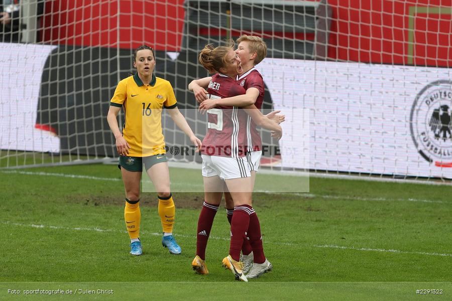Paulina Krumbiegel, Emotionen, Tor, Torjubel, Sjoeke Nüsken, 10.04.2021, DFB, sport, action, Fussball, April 2021, Australia, Germany, BRITA-Arena, AUS, GER, Wiesbaden, Frauen-Länderspiel, Länderspiel, Australien, Deutschland - Bild-ID: 2291322 Paulina Krumbiegel, Emotionen, Tor, Torjubel, Sjoeke Nüsken, 10.04.2021, DFB, sport, action, Fussball, April 2021, Australia, Germany, BRITA-Arena, AUS, GER, Wiesbaden, Frauen-Länderspiel, Länderspiel, Australien, Deutschland - Bild-ID: 2291322