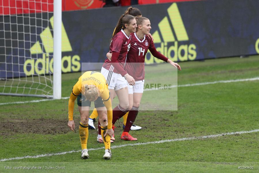 Laura Freigang, Jule Brand, 10.04.2021, DFB, sport, action, Fussball, April 2021, Australia, Germany, BRITA-Arena, AUS, GER, Wiesbaden, Frauen-Länderspiel, Länderspiel, Australien, Deutschland - Bild-ID: 2291402 Laura Freigang, Jule Brand, 10.04.2021, DFB, sport, action, Fussball, April 2021, Australia, Germany, BRITA-Arena, AUS, GER, Wiesbaden, Frauen-Länderspiel, Länderspiel, Australien, Deutschland - Bild-ID: 2291402