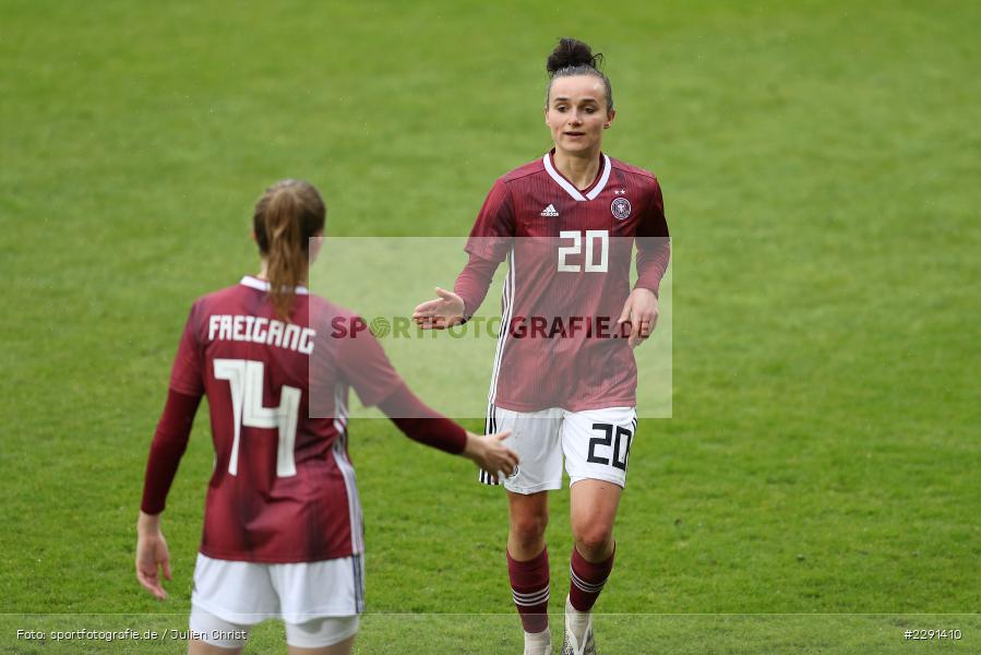Laura Freigang, Lina Magull, 10.04.2021, DFB, sport, action, Fussball, April 2021, Australia, Germany, BRITA-Arena, AUS, GER, Wiesbaden, Frauen-Länderspiel, Länderspiel, Australien, Deutschland - Bild-ID: 2291410 Laura Freigang, Lina Magull, 10.04.2021, DFB, sport, action, Fussball, April 2021, Australia, Germany, BRITA-Arena, AUS, GER, Wiesbaden, Frauen-Länderspiel, Länderspiel, Australien, Deutschland - Bild-ID: 2291410