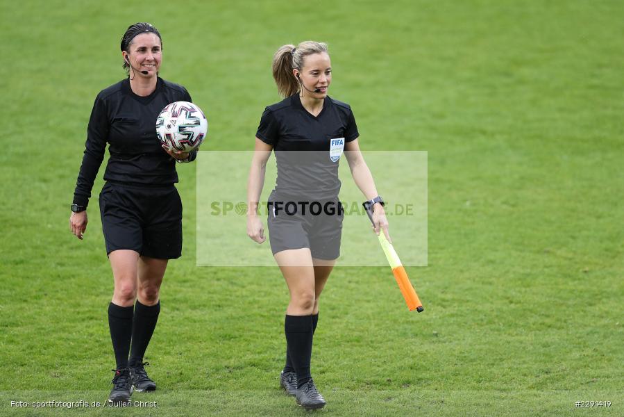 ESP, Referee, Silvia Fernandez Perez, Marta Frias Acedo, 10.04.2021, DFB, sport, action, Fussball, April 2021, Australia, Germany, BRITA-Arena, AUS, GER, Wiesbaden, Frauen-Länderspiel, Länderspiel, Australien, Deutschland - Bild-ID: 2291419 ESP, Referee, Silvia Fernandez Perez, Marta Frias Acedo, 10.04.2021, DFB, sport, action, Fussball, April 2021, Australia, Germany, BRITA-Arena, AUS, GER, Wiesbaden, Frauen-Länderspiel, Länderspiel, Australien, Deutschland - Bild-ID: 2291419