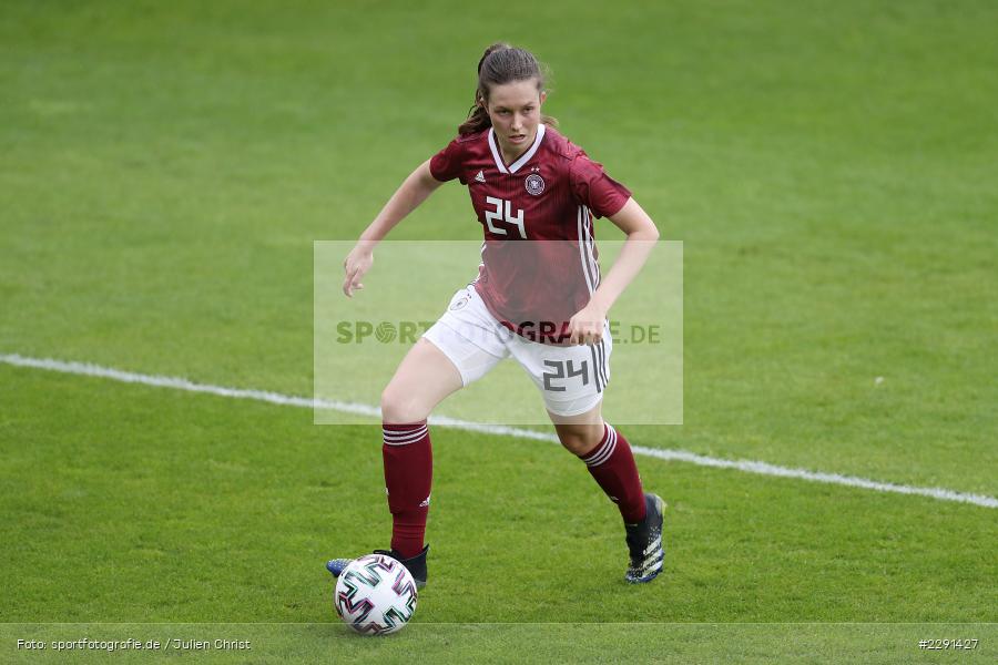 Jana Feldkamp, 10.04.2021, DFB, sport, action, Fussball, April 2021, Australia, Germany, BRITA-Arena, AUS, GER, Wiesbaden, Frauen-Länderspiel, Länderspiel, Australien, Deutschland - Bild-ID: 2291427