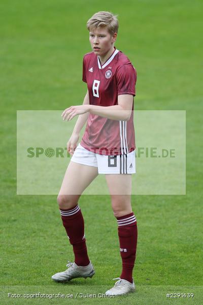 Paulina Krumbiegel, 10.04.2021, DFB, sport, action, Fussball, April 2021, Australia, Germany, BRITA-Arena, AUS, GER, Wiesbaden, Frauen-Länderspiel, Länderspiel, Australien, Deutschland - Bild-ID: 2291439