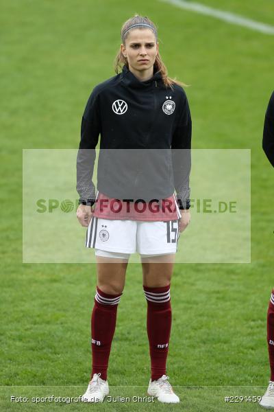 Tabea Waßmuth, 10.04.2021, DFB, sport, action, Fussball, April 2021, Australia, Germany, BRITA-Arena, AUS, GER, Wiesbaden, Frauen-Länderspiel, Länderspiel, Australien, Deutschland - Bild-ID: 2291459