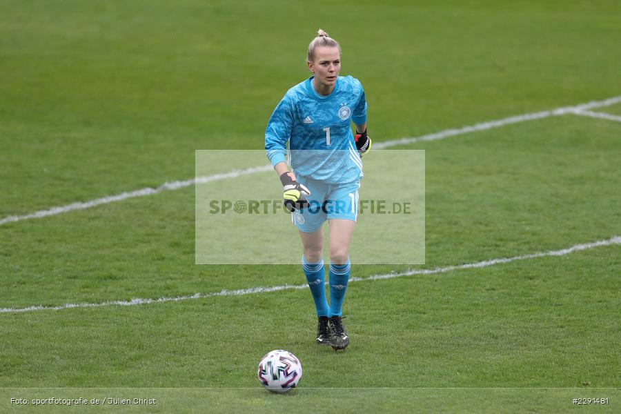 Merle Frohms, 10.04.2021, DFB, sport, action, Fussball, April 2021, Australia, Germany, BRITA-Arena, AUS, GER, Wiesbaden, Frauen-Länderspiel, Länderspiel, Australien, Deutschland - Bild-ID: 2291481 Merle Frohms, 10.04.2021, DFB, sport, action, Fussball, April 2021, Australia, Germany, BRITA-Arena, AUS, GER, Wiesbaden, Frauen-Länderspiel, Länderspiel, Australien, Deutschland - Bild-ID: 2291481