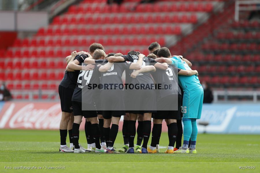 Mannschaftskreis, FLYERALARM Arena, Würzburg, 11.04.2021, DFL, sport, action, Fussball, Deutschland, April 2021, Saison 2020/2021, FCN, FWK, Bundesliga, 2. Bundesliga, 1. FC Nürnberg, FC Würzburger Kickers - Bild-ID: 2291530 Mannschaftskreis, FLYERALARM Arena, Würzburg, 11.04.2021, DFL, sport, action, Fussball, Deutschland, April 2021, Saison 2020/2021, FCN, FWK, Bundesliga, 2. Bundesliga, 1. FC Nürnberg, FC Würzburger Kickers - Bild-ID: 2291530