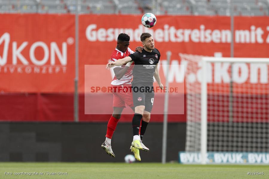 Frank Ronstadt, Eric Shuranov, FLYERALARM Arena, Würzburg, 11.04.2021, DFL, sport, action, Fussball, Deutschland, April 2021, Saison 2020/2021, FCN, FWK, Bundesliga, 2. Bundesliga, 1. FC Nürnberg, FC Würzburger Kickers - Bild-ID: 2291545 Frank Ronstadt, Eric Shuranov, FLYERALARM Arena, Würzburg, 11.04.2021, DFL, sport, action, Fussball, Deutschland, April 2021, Saison 2020/2021, FCN, FWK, Bundesliga, 2. Bundesliga, 1. FC Nürnberg, FC Würzburger Kickers - Bild-ID: 2291545