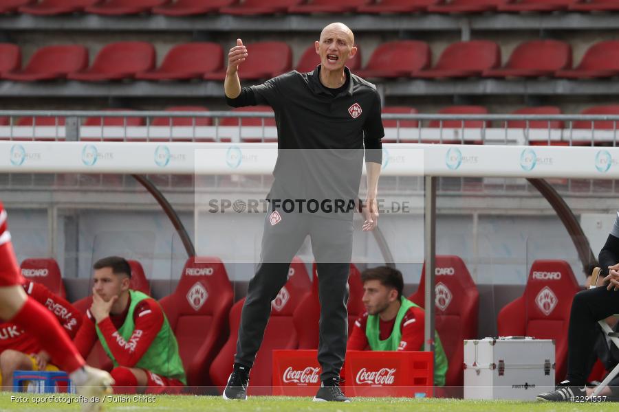 an der Seitenlinie, Hände, Arme, gestikuliert, Ralf Santelli, FLYERALARM Arena, Würzburg, 11.04.2021, DFL, sport, action, Fussball, Deutschland, April 2021, Saison 2020/2021, FCN, FWK, Bundesliga, 2. Bundesliga, 1. FC Nürnberg, FC Würzburger Kickers - Bild-ID: 2291557 an der Seitenlinie, Hände, Arme, gestikuliert, Ralf Santelli, FLYERALARM Arena, Würzburg, 11.04.2021, DFL, sport, action, Fussball, Deutschland, April 2021, Saison 2020/2021, FCN, FWK, Bundesliga, 2. Bundesliga, 1. FC Nürnberg, FC Würzburger Kickers - Bild-ID: 2291557