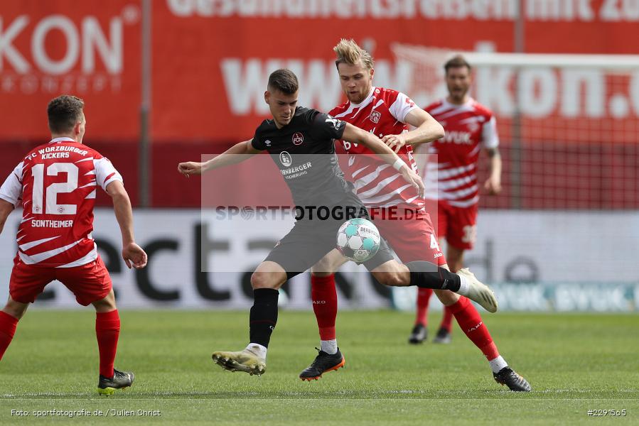 Lars Dietz, Tom Krauß, FLYERALARM Arena, Würzburg, 11.04.2021, DFL, sport, action, Fussball, Deutschland, April 2021, Saison 2020/2021, FCN, FWK, Bundesliga, 2. Bundesliga, 1. FC Nürnberg, FC Würzburger Kickers - Bild-ID: 2291565 Lars Dietz, Tom Krauß, FLYERALARM Arena, Würzburg, 11.04.2021, DFL, sport, action, Fussball, Deutschland, April 2021, Saison 2020/2021, FCN, FWK, Bundesliga, 2. Bundesliga, 1. FC Nürnberg, FC Würzburger Kickers - Bild-ID: 2291565