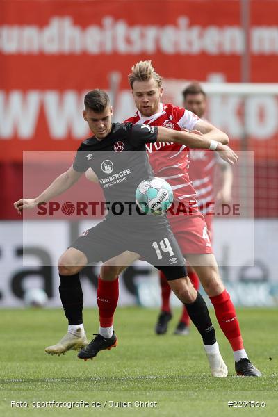 Lars Dietz, Tom Krauß, FLYERALARM Arena, Würzburg, 11.04.2021, DFL, sport, action, Fussball, Deutschland, April 2021, Saison 2020/2021, FCN, FWK, Bundesliga, 2. Bundesliga, 1. FC Nürnberg, FC Würzburger Kickers - Bild-ID: 2291566 Lars Dietz, Tom Krauß, FLYERALARM Arena, Würzburg, 11.04.2021, DFL, sport, action, Fussball, Deutschland, April 2021, Saison 2020/2021, FCN, FWK, Bundesliga, 2. Bundesliga, 1. FC Nürnberg, FC Würzburger Kickers - Bild-ID: 2291566