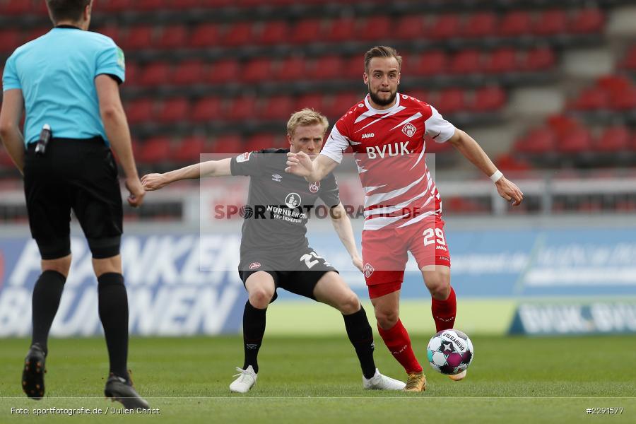 David Kopacz, FLYERALARM Arena, Würzburg, 11.04.2021, DFL, sport, action, Fussball, Deutschland, April 2021, Saison 2020/2021, FCN, FWK, Bundesliga, 2. Bundesliga, 1. FC Nürnberg, FC Würzburger Kickers - Bild-ID: 2291577 David Kopacz, FLYERALARM Arena, Würzburg, 11.04.2021, DFL, sport, action, Fussball, Deutschland, April 2021, Saison 2020/2021, FCN, FWK, Bundesliga, 2. Bundesliga, 1. FC Nürnberg, FC Würzburger Kickers - Bild-ID: 2291577