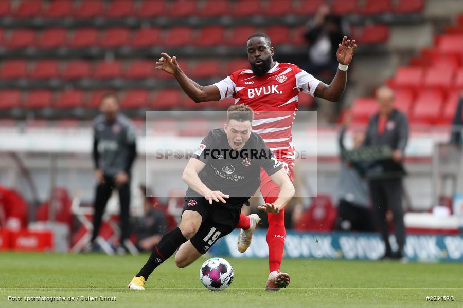 Ridge Munsy, Dennis Borkowski, FLYERALARM Arena, Würzburg, 11.04.2021, DFL, sport, action, Fussball, Deutschland, April 2021, Saison 2020/2021, FCN, FWK, Bundesliga, 2. Bundesliga, 1. FC Nürnberg, FC Würzburger Kickers - Bild-ID: 2291590 Ridge Munsy, Dennis Borkowski, FLYERALARM Arena, Würzburg, 11.04.2021, DFL, sport, action, Fussball, Deutschland, April 2021, Saison 2020/2021, FCN, FWK, Bundesliga, 2. Bundesliga, 1. FC Nürnberg, FC Würzburger Kickers - Bild-ID: 2291590