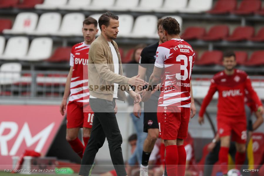 Rolf Feltscher, Sebastian Schuppan, FLYERALARM Arena, Würzburg, 11.04.2021, DFL, sport, action, Fussball, Deutschland, April 2021, Saison 2020/2021, FCN, FWK, Bundesliga, 2. Bundesliga, 1. FC Nürnberg, FC Würzburger Kickers - Bild-ID: 2291599 Rolf Feltscher, Sebastian Schuppan, FLYERALARM Arena, Würzburg, 11.04.2021, DFL, sport, action, Fussball, Deutschland, April 2021, Saison 2020/2021, FCN, FWK, Bundesliga, 2. Bundesliga, 1. FC Nürnberg, FC Würzburger Kickers - Bild-ID: 2291599