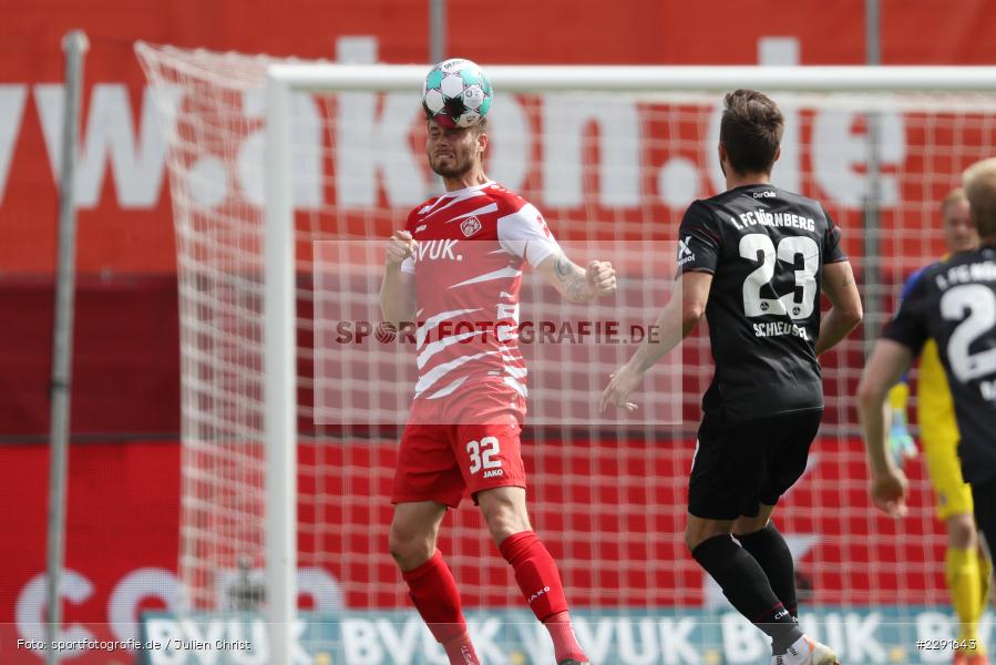 Christian Strohdiek, FLYERALARM Arena, Würzburg, 11.04.2021, DFL, sport, action, Fussball, Deutschland, April 2021, Saison 2020/2021, FCN, FWK, Bundesliga, 2. Bundesliga, 1. FC Nürnberg, FC Würzburger Kickers - Bild-ID: 2291643 Christian Strohdiek, FLYERALARM Arena, Würzburg, 11.04.2021, DFL, sport, action, Fussball, Deutschland, April 2021, Saison 2020/2021, FCN, FWK, Bundesliga, 2. Bundesliga, 1. FC Nürnberg, FC Würzburger Kickers - Bild-ID: 2291643