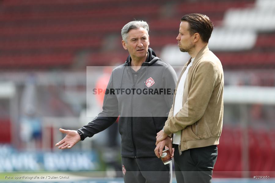 Sebastian Schuppan, Mentaltrainer, Efthimios Kompodietas, FLYERALARM Arena, Würzburg, 11.04.2021, DFL, sport, action, Fussball, Deutschland, April 2021, Saison 2020/2021, FCN, FWK, Bundesliga, 2. Bundesliga, 1. FC Nürnberg, FC Würzburger Kickers - Bild-ID: 2291651 Sebastian Schuppan, Mentaltrainer, Efthimios Kompodietas, FLYERALARM Arena, Würzburg, 11.04.2021, DFL, sport, action, Fussball, Deutschland, April 2021, Saison 2020/2021, FCN, FWK, Bundesliga, 2. Bundesliga, 1. FC Nürnberg, FC Würzburger Kickers - Bild-ID: 2291651