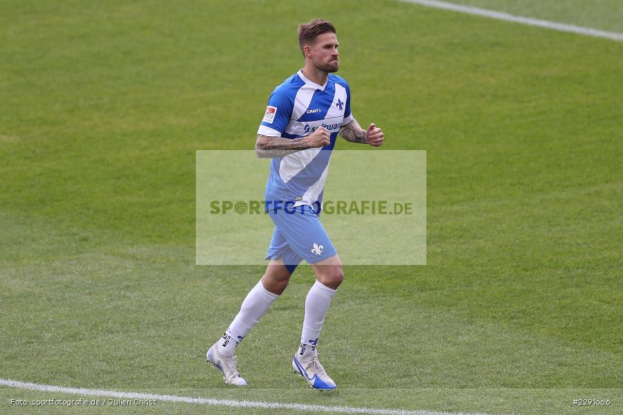 Freude, Torjubel, Tobias Kempe, Merck-Stadion, Darmstadt, 16.04.2021, DFL, sport, action, Fussball, Deutschland, April 2021, Saison 2020/2021, SGF, SVD, Bundesliga, 2. Bundesliga, SpVgg Greuther Fürth, SV Darmstadt 98 - Bild-ID: 2291666