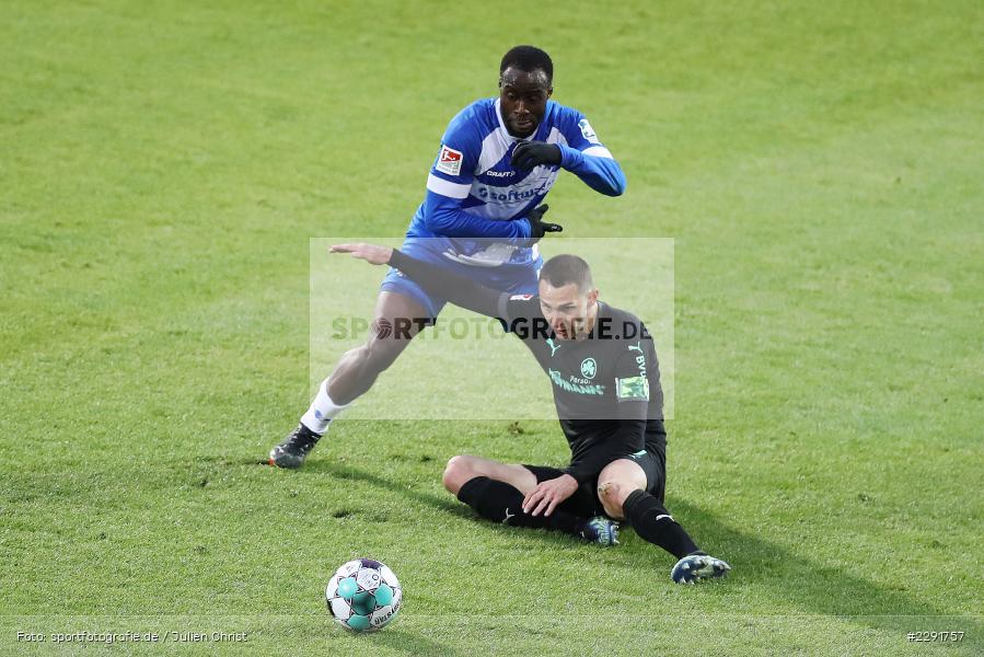 Branimir Hrgota, Erich Berko, Merck-Stadion, Darmstadt, 16.04.2021, DFL, sport, action, Fussball, Deutschland, April 2021, Saison 2020/2021, SGF, SVD, Bundesliga, 2. Bundesliga, SpVgg Greuther Fürth, SV Darmstadt 98 - Bild-ID: 2291757 Branimir Hrgota, Erich Berko, Merck-Stadion, Darmstadt, 16.04.2021, DFL, sport, action, Fussball, Deutschland, April 2021, Saison 2020/2021, SGF, SVD, Bundesliga, 2. Bundesliga, SpVgg Greuther Fürth, SV Darmstadt 98 - Bild-ID: 2291757