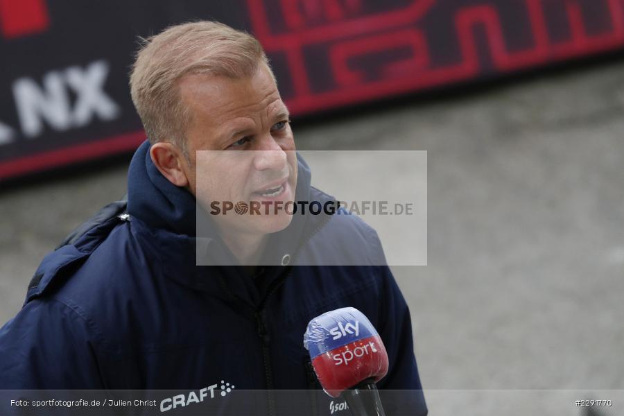 sky sport, Interview, Markus Anfang, Merck-Stadion, Darmstadt, 16.04.2021, DFL, sport, action, Fussball, Deutschland, April 2021, Saison 2020/2021, SGF, SVD, Bundesliga, 2. Bundesliga, SpVgg Greuther Fürth, SV Darmstadt 98 - Bild-ID: 2291770